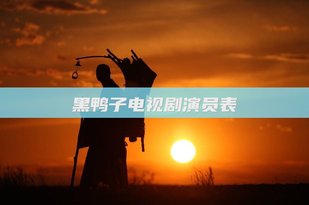 黑鸭子电视剧演员表